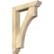 Ekena Millwork Westlake Slat Rough Sawn Bracket w/ Offset Brace, Douglas Fir, 6"W x 28"D x 40"H BKT0604X28X40WTL06RDF - alternate 1